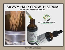 Load and play video in Gallery viewer, Savvy Hair Growth Serum™ by Savvy Shop Products
